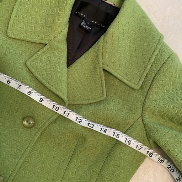 Yansi Fugel fitted wool blazer with pockets size 6 - Picture 11 of 13